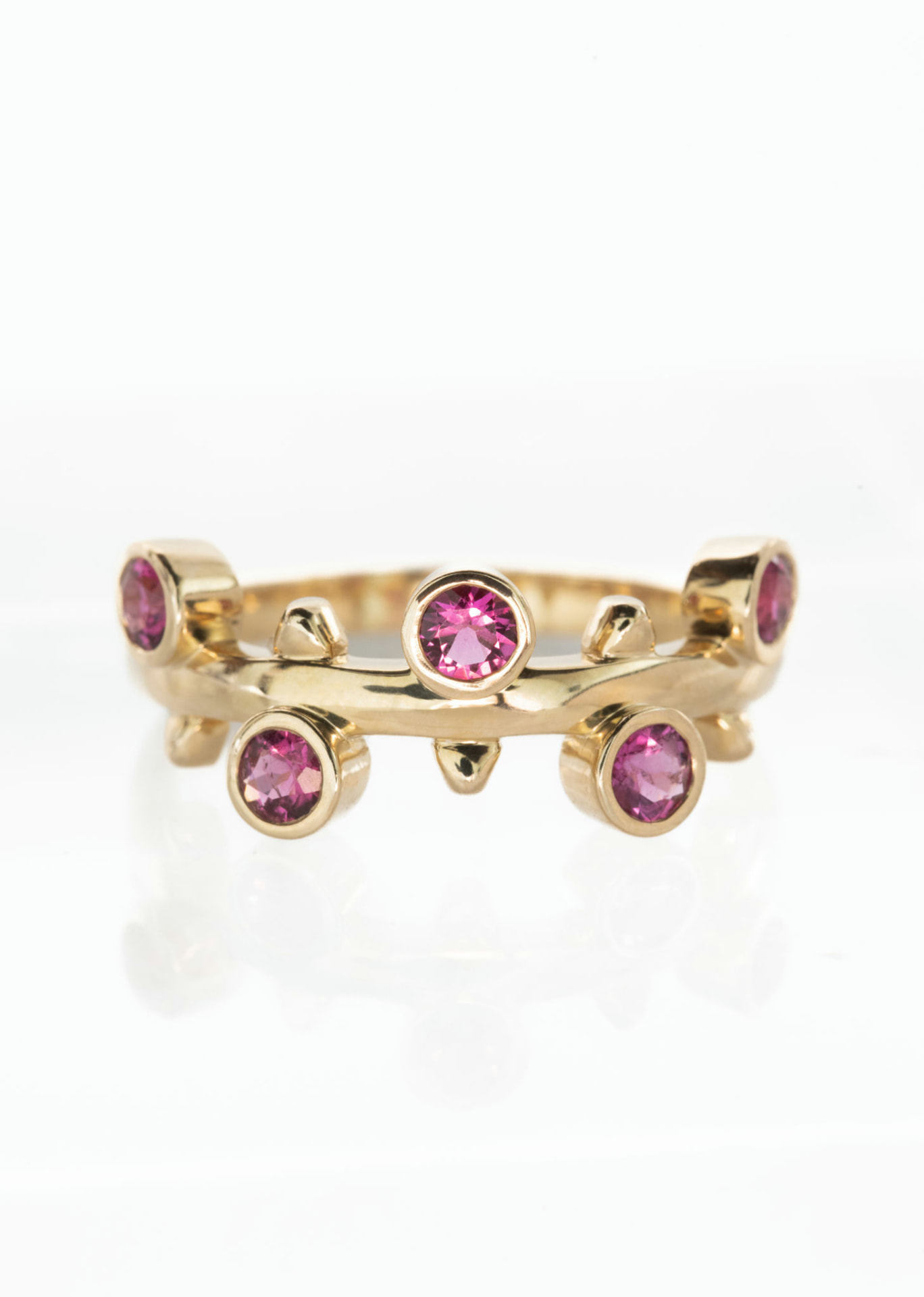 Pink Tourmaline Everyday Stack Ring